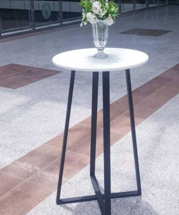 High Round Café Table